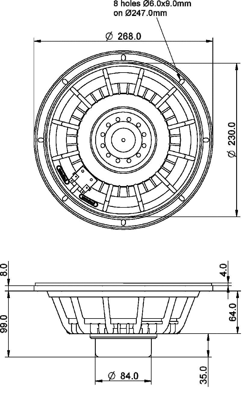 Dimensional drawing