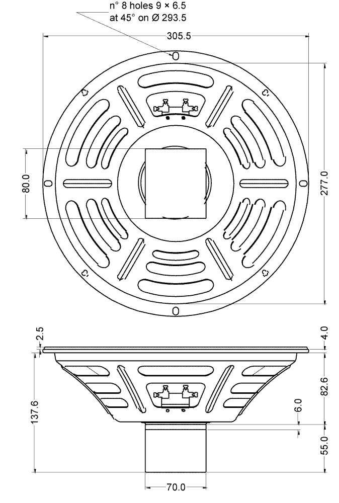 Dimensional drawing