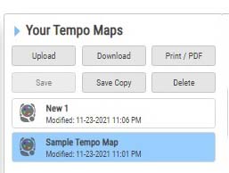 peterson tempo map designer