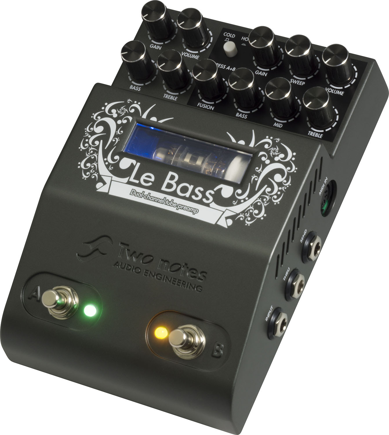 【正規品、美品】Two notes MIDIチューブプリアンプ Le Lead TWO NOTES(トゥーノーツ) ／ Le Crunch - ギター用 MIDI対応ペダル型