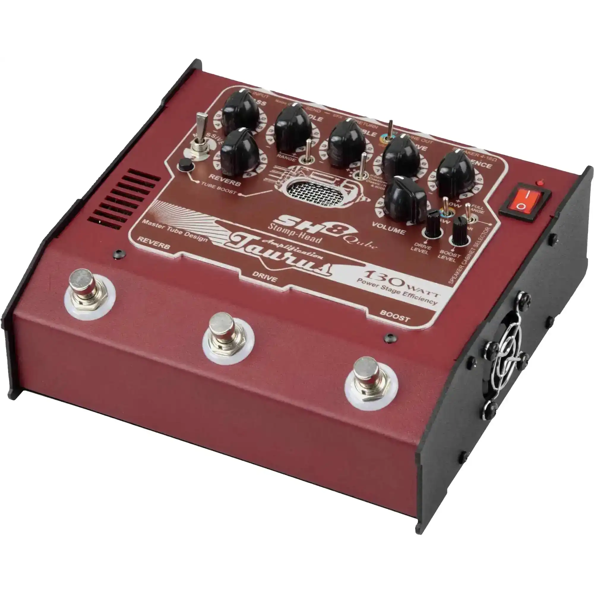 taurus Stomp-Head SH8.Qube red