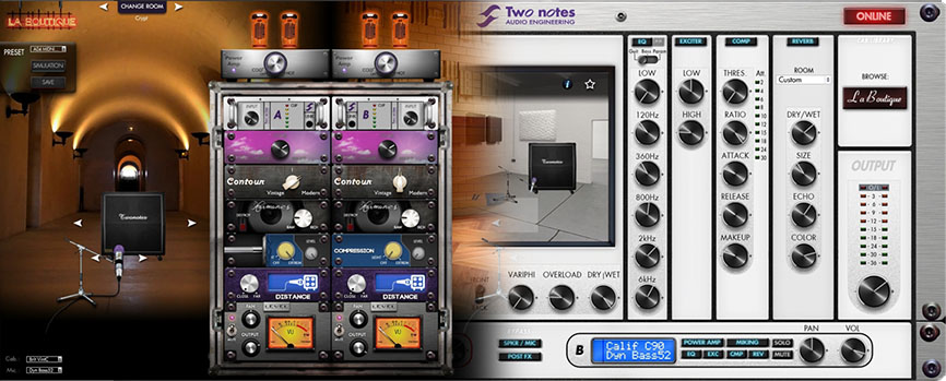 twonotes torpedo wall of sound arcade vs simulation mode