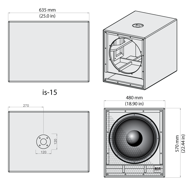 vue is-15 寸法図