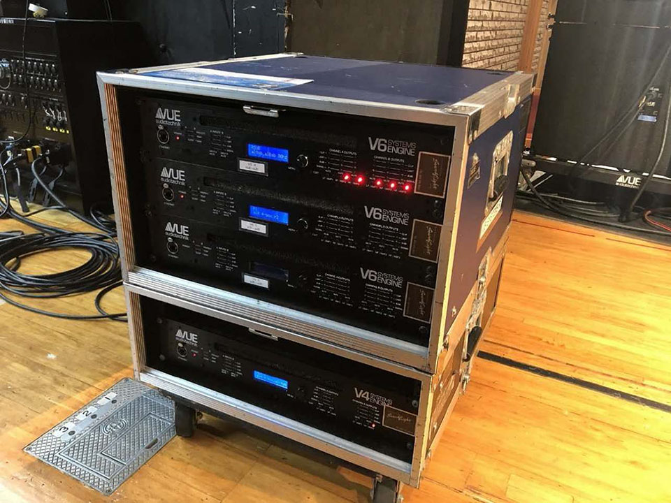 VUE audiotechnik power amps